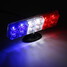 Light Red 5W Lamp LED Flashing Strobe Blue White DC 12V Decoration Light Motorcycle Tail - 8