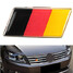 Decoration Badge Universal Germany Flag Aluminium Emblem Grille Car Sticker Decal German - 1
