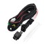 Relay Wire Harness Black Plastic 12V 40A Switch For Honda Automotive Car Fog Light - 5