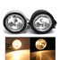 LED Foglight 55W H3 4 Inch Spotlight Light Lamp White Bulb Fog Halogen - 1