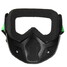 Helmet Goggles Mask Motorcycle Windproof Removable Dustproof - 2