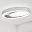 Simplicity Flush Mount Fixture Acrylic Led Ceiling Lamp 2w Bedroom Light - 2