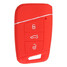 FOB for VW Remote Key Case Cover Car Key Case Buttons Silicone - 6