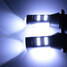 DRL DayTime Running T20 LED Kit Turn Signal Light Bulb 50W Pair Error Free - 2