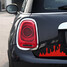 Car Sticker Decals Tail Light Moto Red Auto Funny Window Bumper Sticker - 2