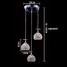Globe Electroplated Study Room Office Pendant Light Kids Room Kitchen Led Dining Room Feature - 7