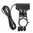 Vehicle 5V 2.4A Power Supply Phone GPS USB Waterproof Motorcycle Socket Charger - 2