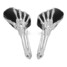 Shadow 10mm Claw Universal Motorcycle Skull Hand Rear View Mirrors - 1