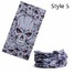 Cap Snood Scarf Head Wear Multi-Use Neck Mask Bandanas - 8