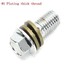 Lines Caliper Dedicated Brake Motorcycle Brake Card Hollow Pump Screw - 3