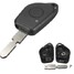 One Replacement Remote Key Fob Case Shell Peugeot Button Blank Blade Car - 1