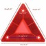 Lorry Trailers Car Truck Van Reflectors 2Pcs Bus Red Triangular Side - 3