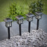 Walkway Solar Lawn Lamp Garden Pack Pathway Stake Light - 4