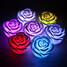 Color Changing G13 Romantic Led Night Light Shaped Rose - 1