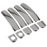 Chrome AUDI VW Jetta 9Pcs Door Handle Covers Trim - 1