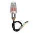 Light Motorcycle Turn Light Indicator Diamond LED - 4