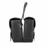 Black Motorcycle Saddlebags Strap Tool Bag Pair Double Buckle - 4