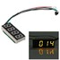 Time Digital LED Hour Clock DC Motor Car Truck Motorcycle - 6