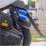 Universal Motorcycle Bottle Adjustable Hydraulic Two Rear Shock Absorber - 12