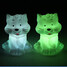 Cat Creative Led Night Light Colorful Little Color-changing - 2