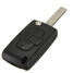 Remote Key Fob Case Shell 4 Buttons C8 Peugeot Citroen - 8