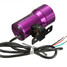 Oil Pressure Gauge Digital Red 37mm LED Micro Sensor Smoke Lens Bar - 3