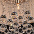 Round Chandelier Shed Simple Flush Mount Crystal Light - 4