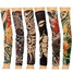 Party Arm Stockings Styles Mix 6pcs Temporary Tattoo Sleeves Stretchy - 1