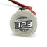 12V-24V Motorcycle Panel Voltmeter Waterproof Digital LED Volt Clear Car Meter Gauge - 4