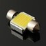 White No Error 6000K C5W 6W COB LED Number License Plate Light Festoon Bulb - 4