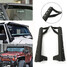Fit Straight Light Bar Kit Wind Shield Upper Mount Bracket Jeep Wrangler JK - 2