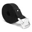 25mm 2.5M Tie Down Nylon Cargo Luggage Buckle Lashing Strap Cam Black - 1