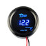 Blue Light Car Modified Digital Display Voltmeter 52mm Instrument - 1