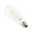 Ac 110-130 V Warm White St64 Ac 85-265 1 Pcs 500-600 E26/e27 Led Filament Bulbs Ac 220-240 Cob - 4