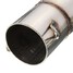 Stainelss Gp Slip on Street Bike 38-51mm Motorcycle Tip Exhaust Muffler Pipe - 12