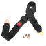 Car Seat Belt Safety Sets Universal Black Lap Belt Point Adjustable Two - 2