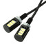 LED Motorcycle Car Lamp 12V 3SMD 5630 License Plate Screw Bolt Light - 4