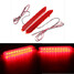 Toyota Camry Rear Tail Matrix Bumper Reiz Brake Stop Light Sienna 2Pcs Venza LED - 1