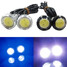 Lights Cars High Bright Waterproof Eagle Eye LED Daytime Running All 12V 3W - 2