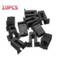 Clips Nut 10pcs Bumper VW SKODA Mounting Mercedes-Benz Black Universal BMW AUDI - 2