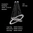 Rohs 100 Ring Pendant Light Ceiling Chandeliers - 10