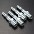 Line Hose 14mm 4pcs Thread Male Quick Release Connector Air HEX Fitting 4inch - 3