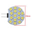 LED White Car Decoration 15SMD G4 2W Atmosphere Light - 6