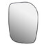 Car Left Door Wing Mirror Glass Silver Toyota Yaris Base - 5