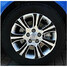 Regal Buick Sticker HUB Modified Car Wheel Carbon Fiber Rim - 11