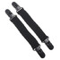 Clips Motorcycle Biker Elastic 2Pcs Ends Boot Straps - 2