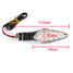 Motorcycle LED Turn Lights Indicators Carbon - 4