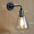 Wall Sconce American Country Style Glass Mediterranean Transparent - 2