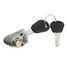 2 Keys Battery Safety Ignition Switch Lock Scooter Motorcycle Electric Bike - 5