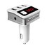 Detect USB Car Charger Bluetooth FM Transmitter Voltage With 3 Car - 1